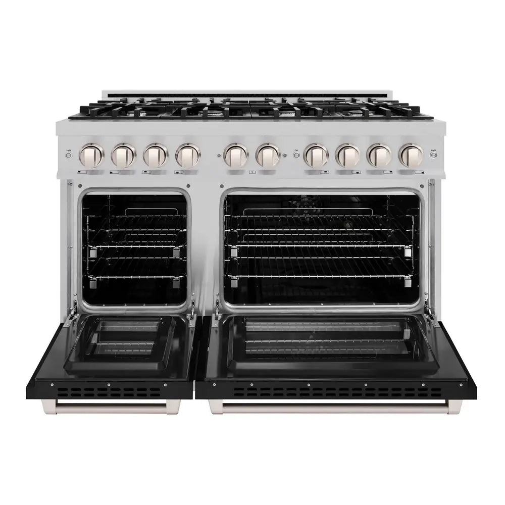 ZLINE 48" inch Select Series Dual Fuel Range with 8 Burners, 6.7 cu. ft. Total Oven Capacity, and Convection Cooking