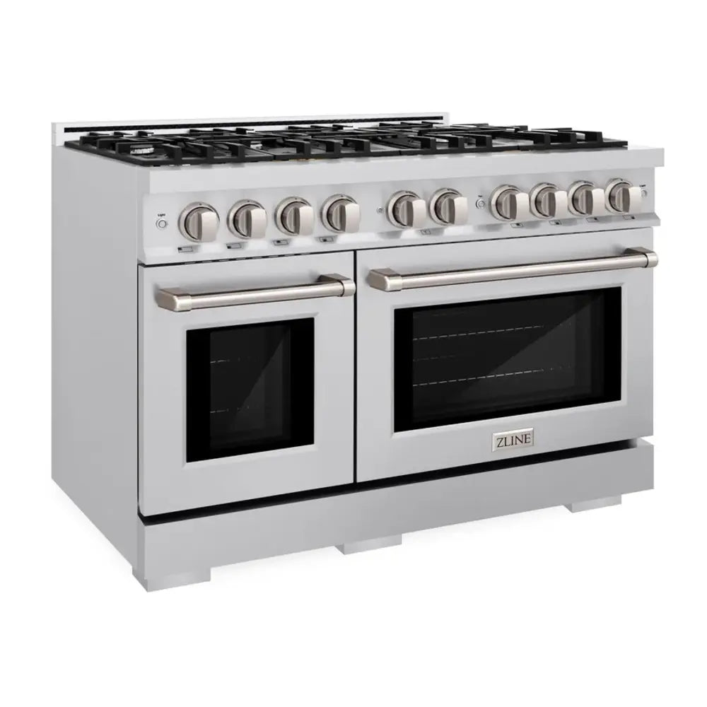 ZLINE 48" Select Series Dual Fuel Range with 8 Burners, 6.7 cu. ft. Total Oven Capacity, and Convection Cooking