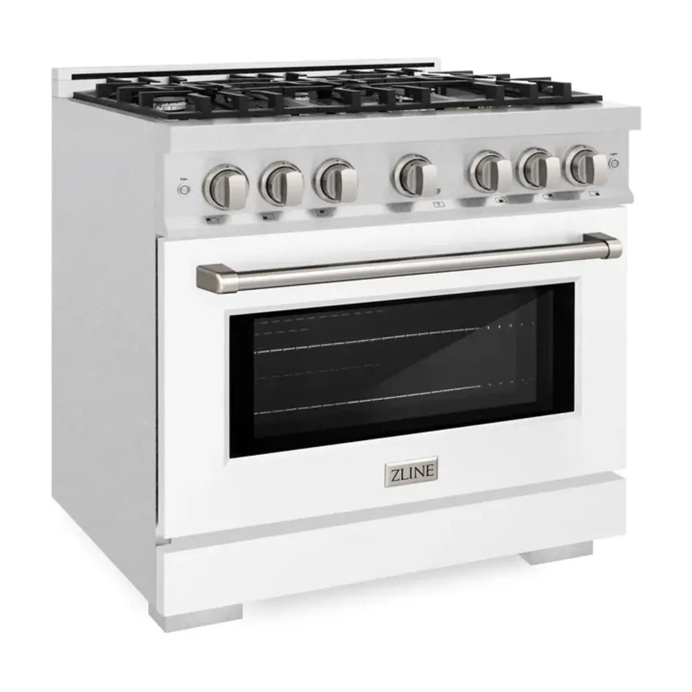 ZLINE 36" Select Series Dual Fuel Range with 8 Burners, 6.7 cu. ft. Total Oven Capacity, and Convection Cooking