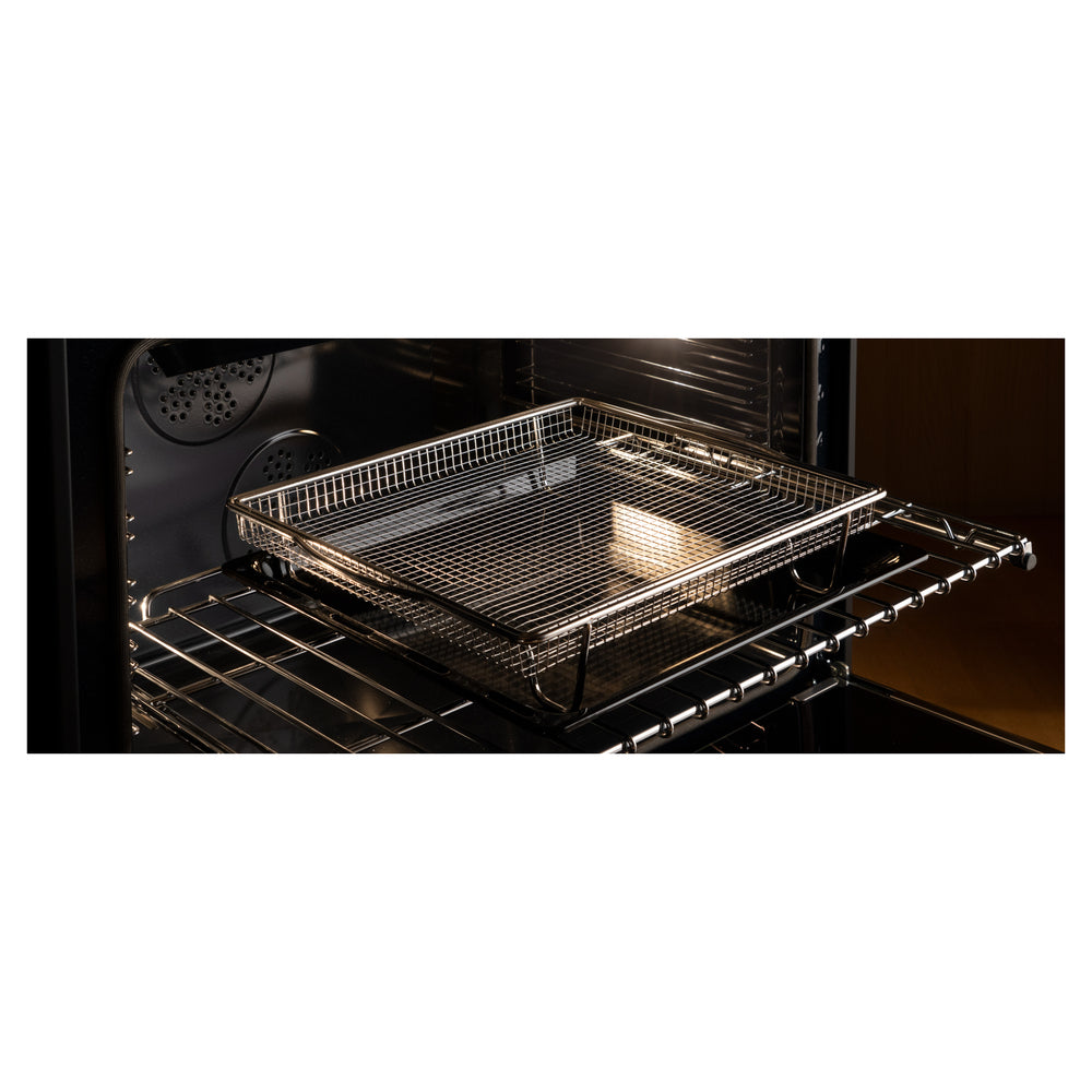 Bertazzoni Heritage Series 36 inch Dual Fuel Range with 6 Brass Burners, 5.7 cu. ft. Capacity Oven, Cast Iron Griddle and Self Clean (Stainless Steel) - HER366BCFEPXT*