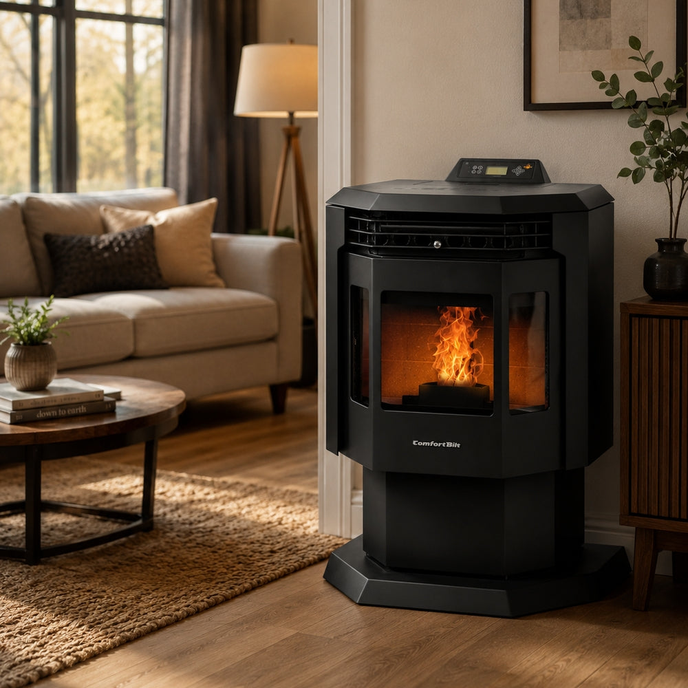 ComfortBilt HP21 24" Black Pellet Stove