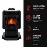ComfortBilt HP21 24" Black Pellet Stove