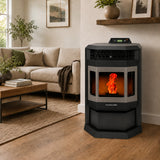 ComfortBilt HP22 24" Wood Pellet Stove with Stainless Steel Trim