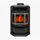 ComfortBilt HP22 24" Wood Pellet Stove with Stainless Steel Trim