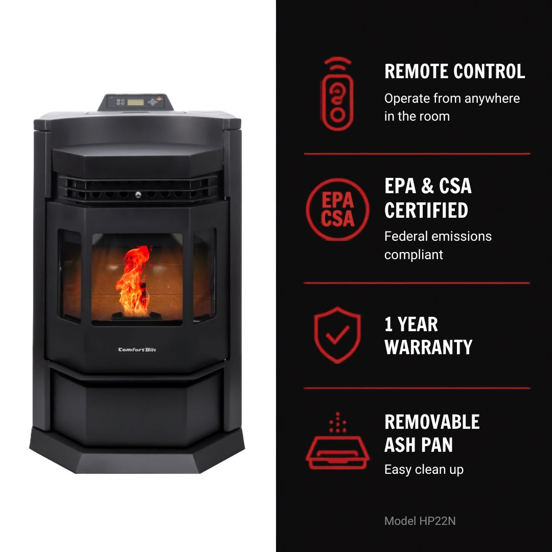 ComfortBilt HP22-N 24" Pellet Stove