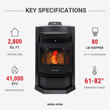 ComfortBilt HP22-N 24" Pellet Stove