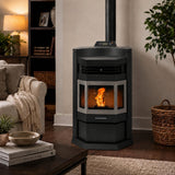 ComfortBilt HP22-N 24" Wood Pellet Stove with Stainless Steel Trim