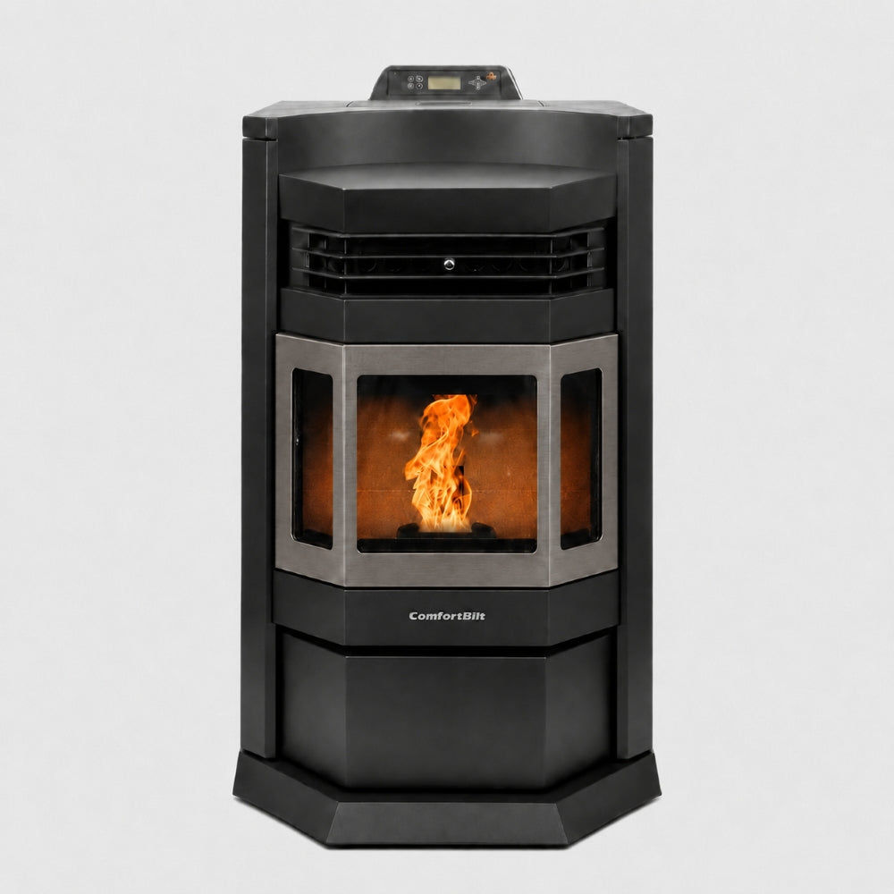 ComfortBilt HP22-N 24" Wood Pellet Stove with Stainless Steel Trim