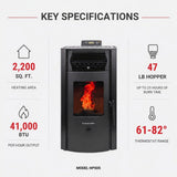 ComfortBilt HP50S 21" Pellet Stove