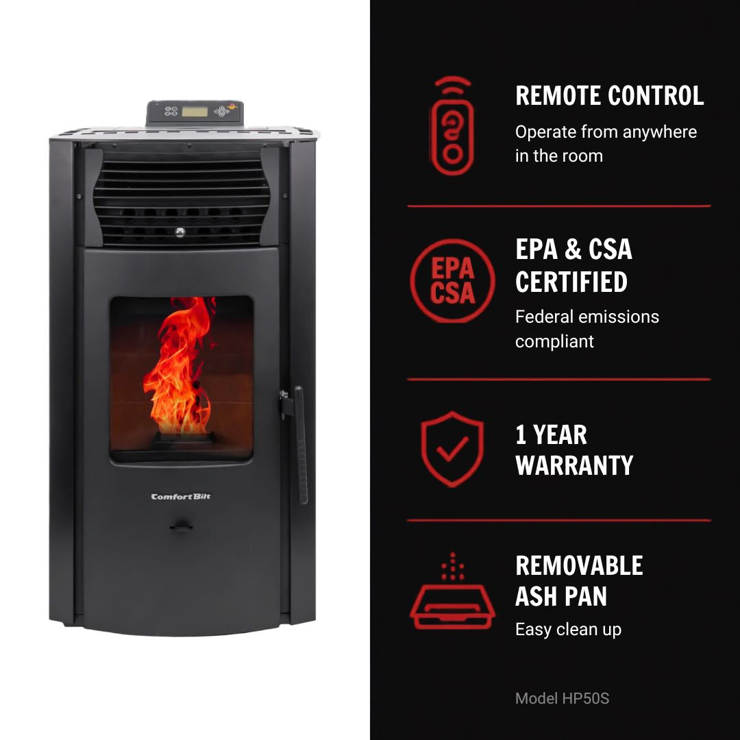 ComfortBilt HP50S 21" Pellet Stove
