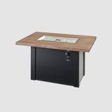 The Outdoor Greatroom Havenwood 44" Rectangular Gas Fire Pit Table - HWADG-1224-K