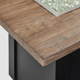 The Outdoor Greatroom Havenwood 62" Rectangular Gas Fire Pit Table - HWADG-1224-K