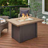 The Outdoor Greatroom Havenwood 44" Rectangular Gas Fire Pit Table - HWADG-1224-K