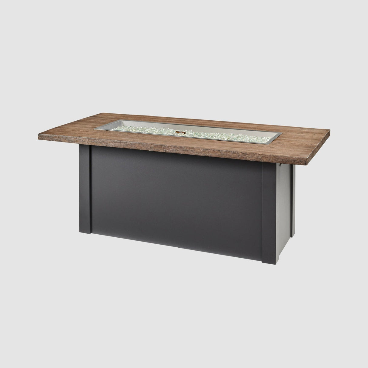 The Outdoor Greatroom Havenwood 62" Rectangular Gas Fire Pit Table - HWADG-1224-K
