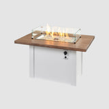 The Outdoor Greatroom Havenwood 44" Rectangular Gas Fire Pit Table - HWADG-1224-K