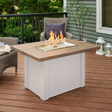 The Outdoor Greatroom Havenwood 44" Rectangular Gas Fire Pit Table - HWADG-1224-K