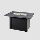 The Outdoor Greatroom Havenwood 44" Rectangular Gas Fire Pit Table - HWADG-1224-K