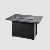 The Outdoor Greatroom Havenwood 44" Rectangular Gas Fire Pit Table - HWADG-1224-K