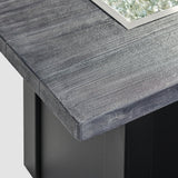 The Outdoor Greatroom Havenwood 62" Rectangular Gas Fire Pit Table - HWADG-1224-K