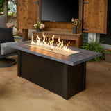 The Outdoor Greatroom Havenwood 62" Rectangular Gas Fire Pit Table - HWADG-1224-K