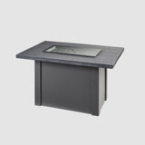 The Outdoor Greatroom Havenwood 44" Rectangular Gas Fire Pit Table - HWADG-1224-K