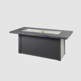 The Outdoor Greatroom Havenwood 62" Rectangular Gas Fire Pit Table - HWADG-1224-K