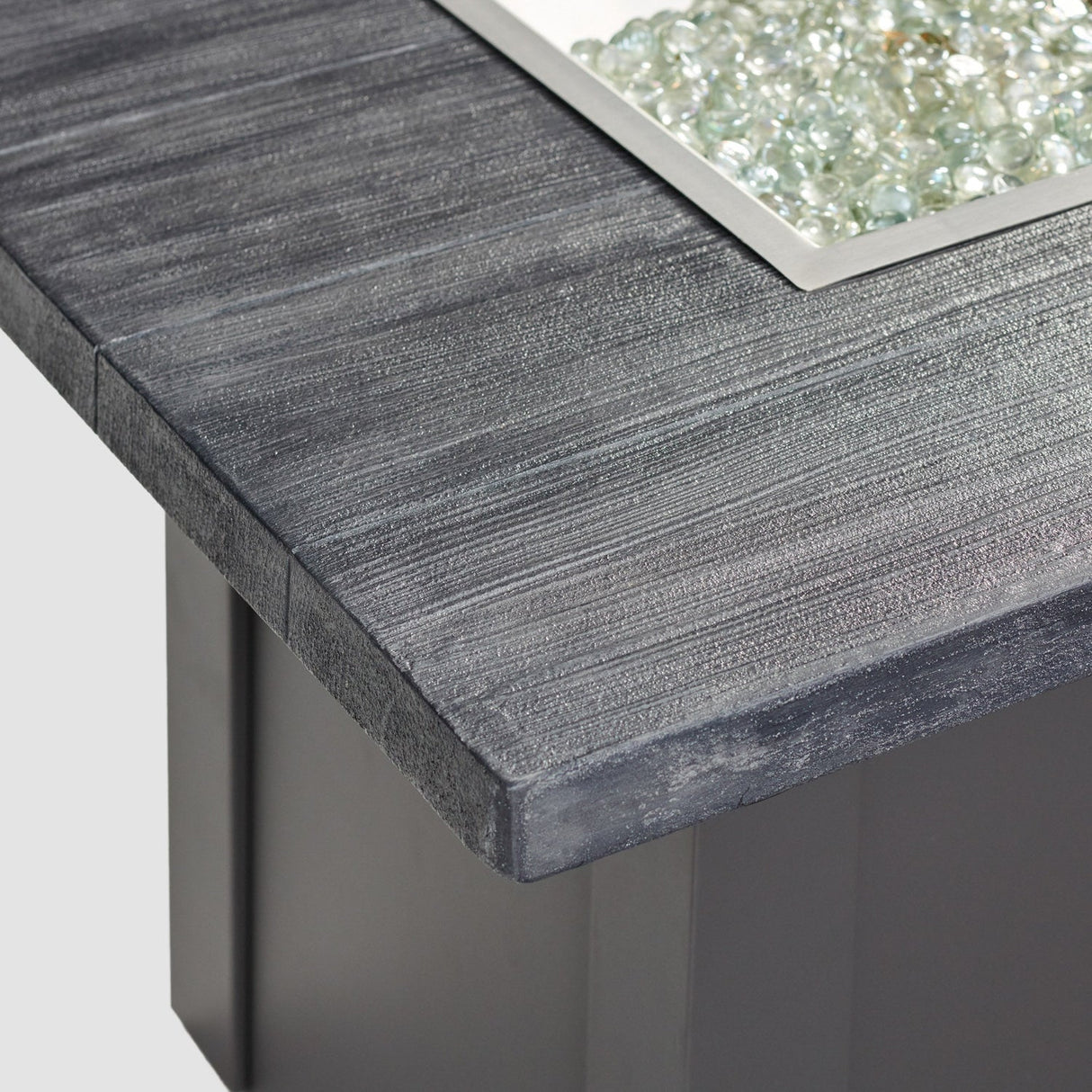 The Outdoor Greatroom Havenwood 62" Rectangular Gas Fire Pit Table - HWADG-1224-K