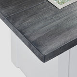The Outdoor Greatroom Havenwood 62" Rectangular Gas Fire Pit Table - HWADG-1224-K
