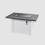 The Outdoor Greatroom Havenwood 44" Rectangular Gas Fire Pit Table - HWADG-1224-K
