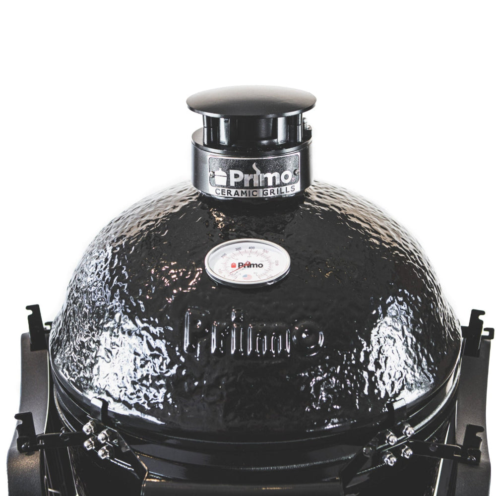 Primo Round All-In-One Charcoal Ceramic Grill - PGCRC