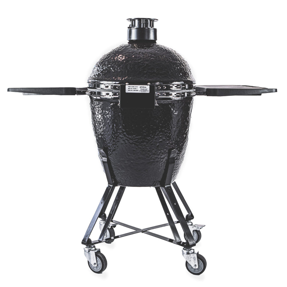 Primo Round All-In-One Charcoal Ceramic Grill - PGCRC