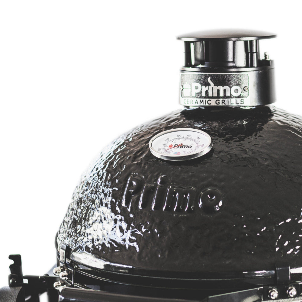 Primo Round All-In-One Charcoal Ceramic Grill - PGCRC