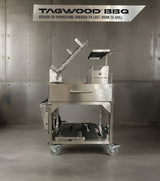 Tagwood BBQ Argentine Clamp Grill with firebox | BBQ33SS --