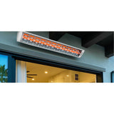Infratech C Series Single Element with Contemporary Motif C3048 3000 Watts 480V 6.25 Amps Infrared Electric Patio Heater 61.25 x 8.19 x 2.5 in. - 21-4020
