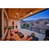 Infratech C Series Single Element with Craftsman Motif C2027 2000 Watts 277V 7.22 Amps Infrared Electric Patio Heater 39 x 8.19 x 2.5 in. - 21-3030