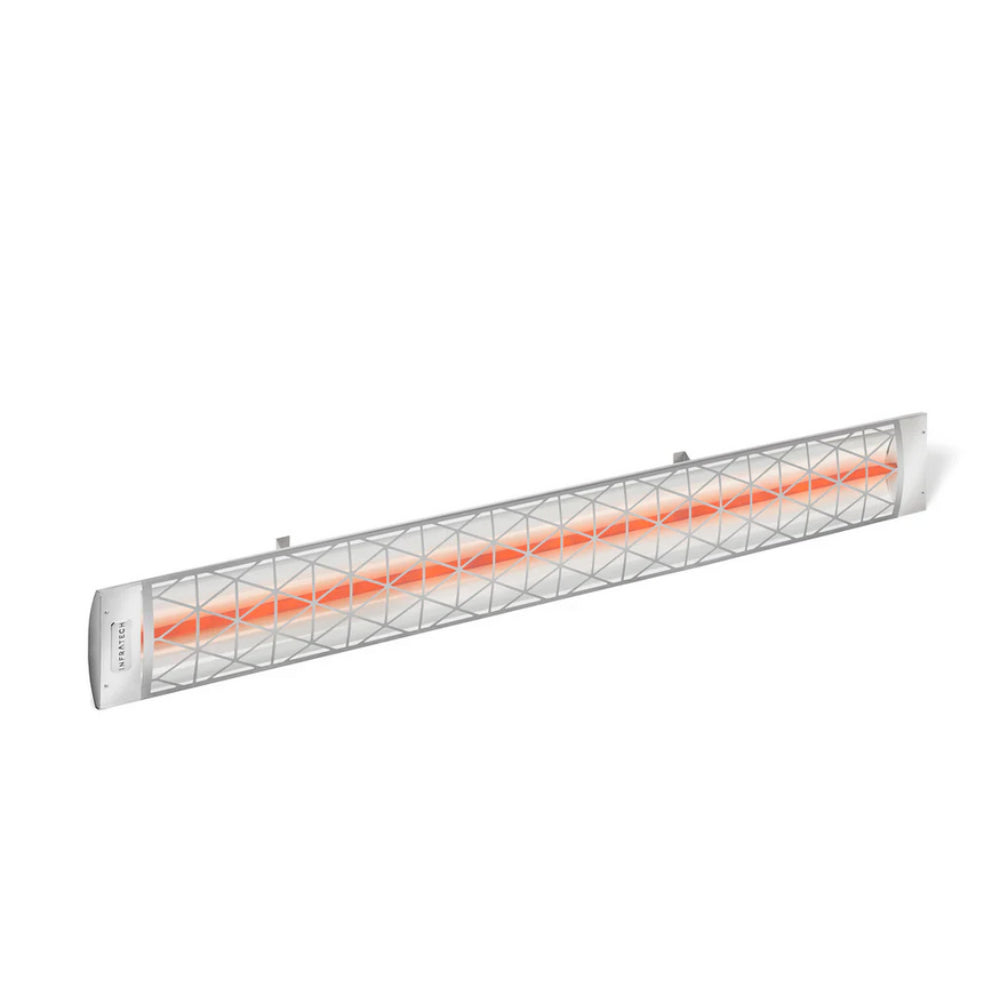 Infratech C Series Single Element with Contemporary Motif C3048 3000 Watts 480V 6.25 Amps Infrared Electric Patio Heater 61.25 x 8.19 x 2.5 in. - 21-4020