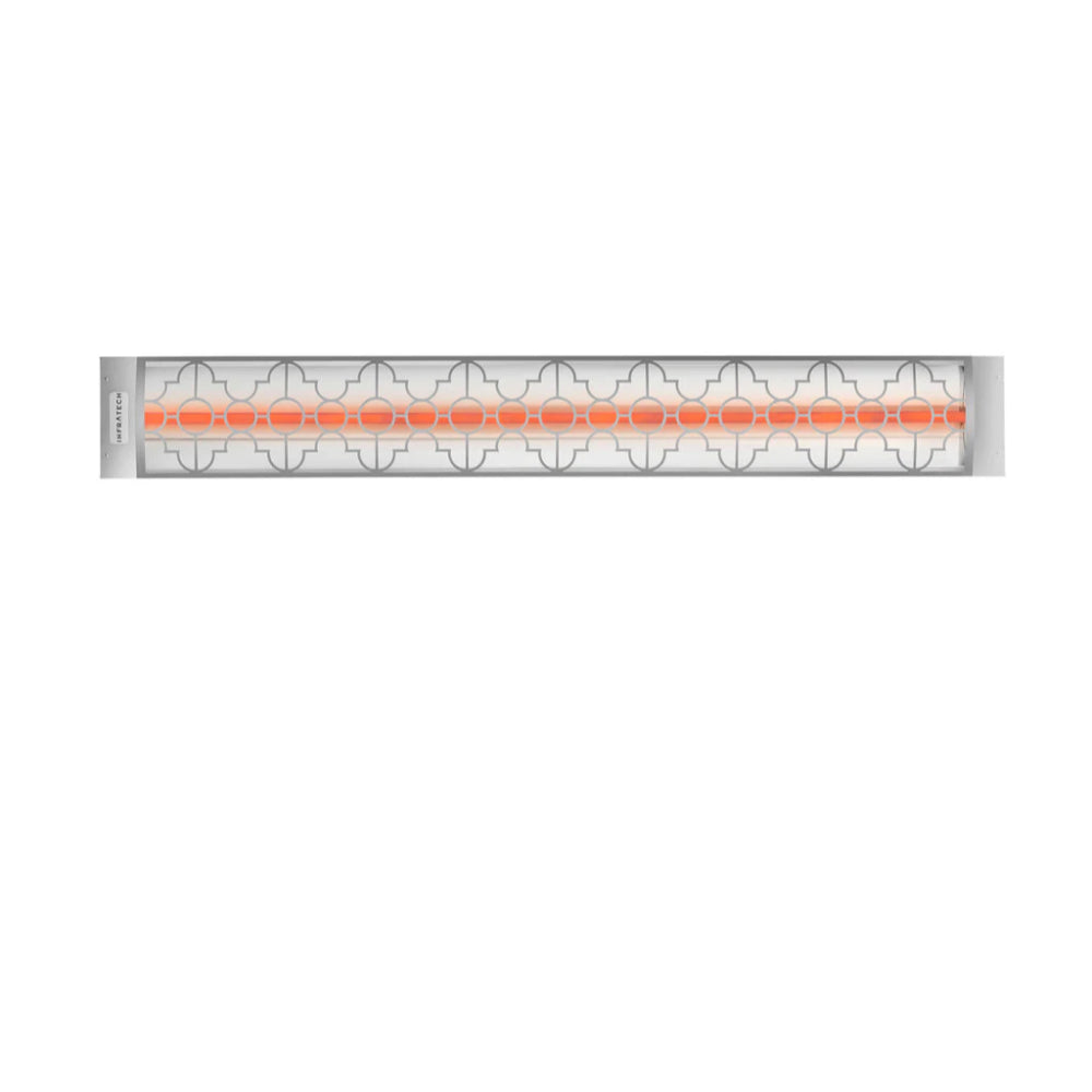Infratech C Series Single Element with Mediterranean Motif C2024 2000 Watts 240V 8.33 Amps Infrared Electric Patio Heater 39 x 8.19 x 2.5 in. - 21-3015