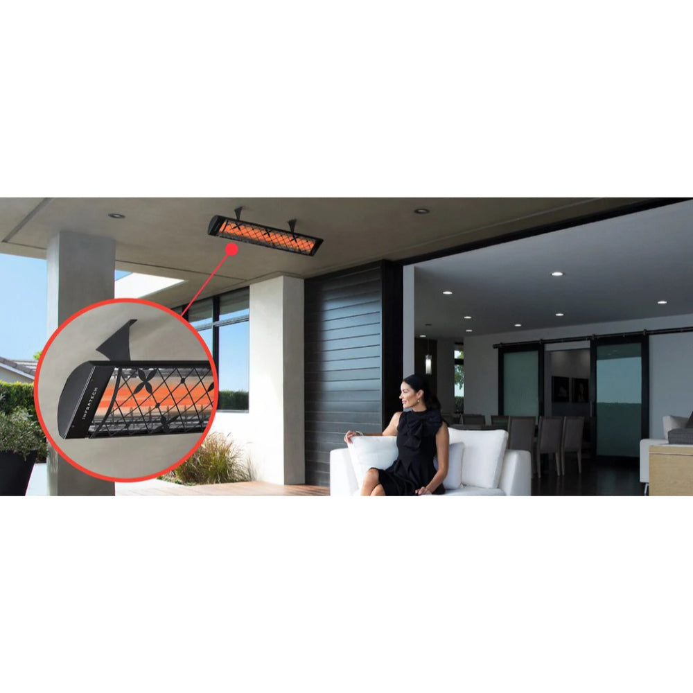 Infratech C Series Single Element with Traditional Motif 4000 Watts Infrared Electric Patio Heater 61.25 x 8.19 x 2.5 in. - 21-41*