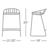 Kannoa Intercoastal Barstool