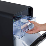 Forno Sferico 11" Ice Maker, Black – 32 Clear Slow-Melting Ice Spheres Daily, 10+ Ball Storage