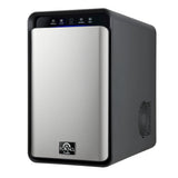 Forno Sferico 11" Ice Maker, Silver – 32 Clear Slow-Melting Ice Spheres Daily, 10+ Ball Storage