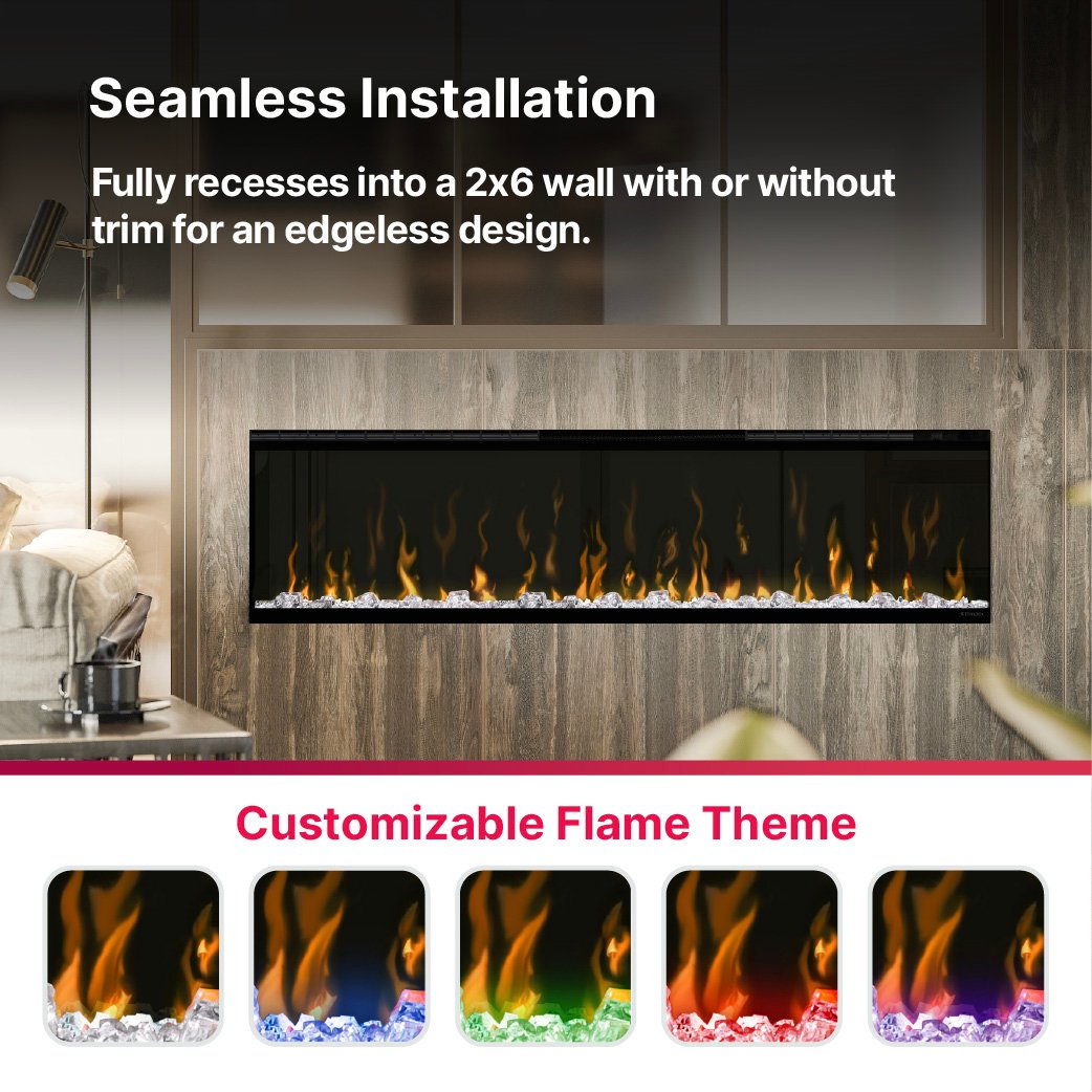 Dimplex Ignite XL 100" Linear Electric Fireplace - XLF100