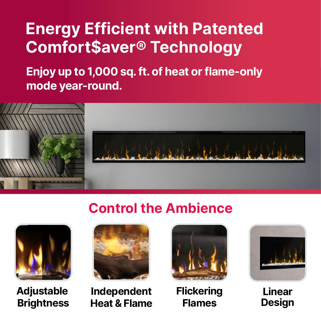 Dimplex Ignite XL 100" Linear Electric Fireplace - XLF100