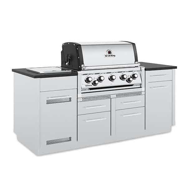 Broil King Imperial S 590i 5-Burner Gas Grill Island	- 89684*