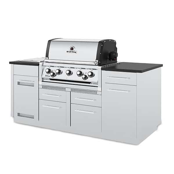 Broil King Imperial S 590i 5-Burner Gas Grill Island	- 89684*