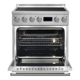 Forno Torino Induction Range with True Convection and Air Fry
