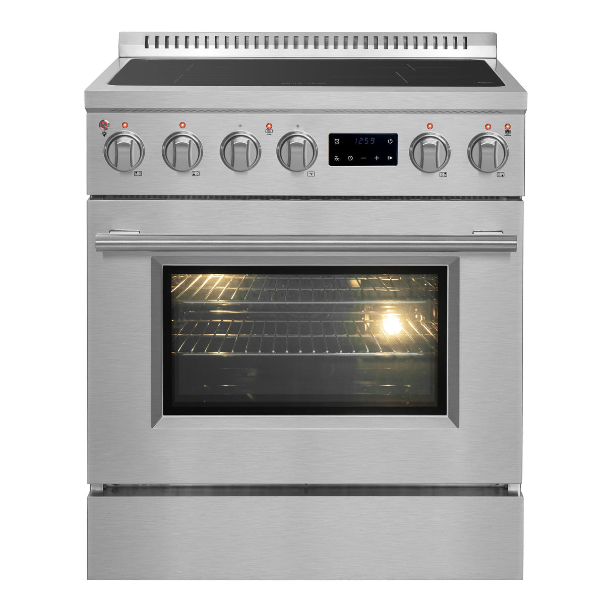 Forno Torino Induction Range with True Convection and Air Fry