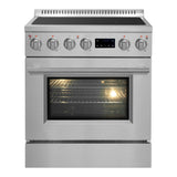 Forno Torino Induction Range with True Convection and Air Fry