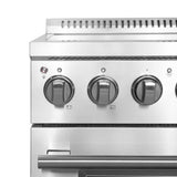 Forno Torino Induction Range with True Convection and Air Fry
