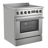 Forno Torino Induction Range with True Convection and Air Fry